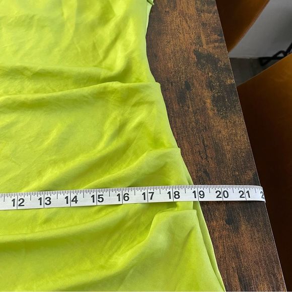 Nasty Gal Cowl Time Asymmetrical Satin Mini Dress - Picture 5 of 15